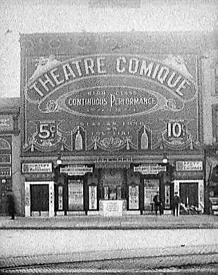Theatre Comique - Old Photo (newer photo)